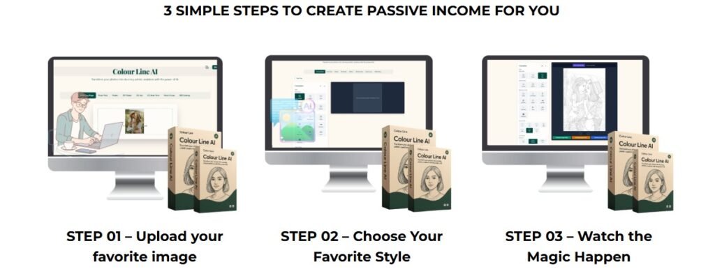 AI Line Art Generator work